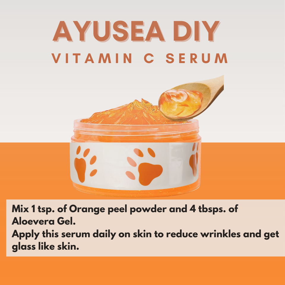 AYUSEA Combo - Contains 3 products {Orange Peel powder (100g), Sandalwood powder (100g), Kasturi haldi powder(100g)} for radiant and youthful skin, 100% Pure & organic, no artificial ingredients