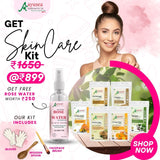 AYUSEA complete skin care kit combo - Contains 6 products ( Orange Peel, Sandalwood, Kasturi Haldi, Multani Mitti, Neem powder, Mulethi powder).