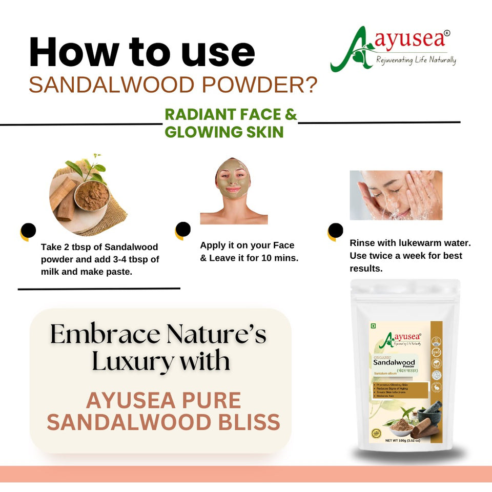 SANDALWOOD POWDER 100gm