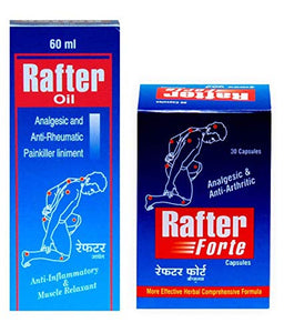RAFTER FORTE - AYURVEDIC ANALGESIC & ANTI-ARTHRITIC CAPSULES (30 CAPSULES)